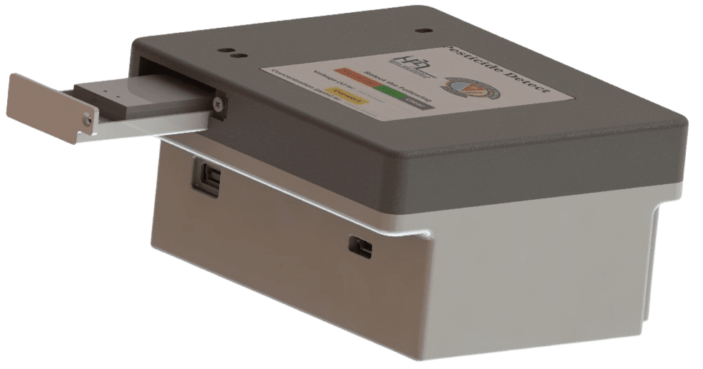 PestiSafe microfluidic pesticide detection platform